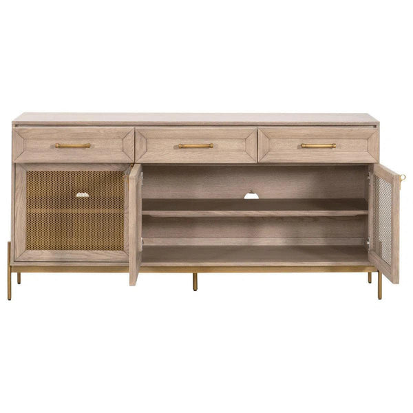 Dwell Media Sideboard Solid Wood Sideboards LOOMLAN By Essentials For Living