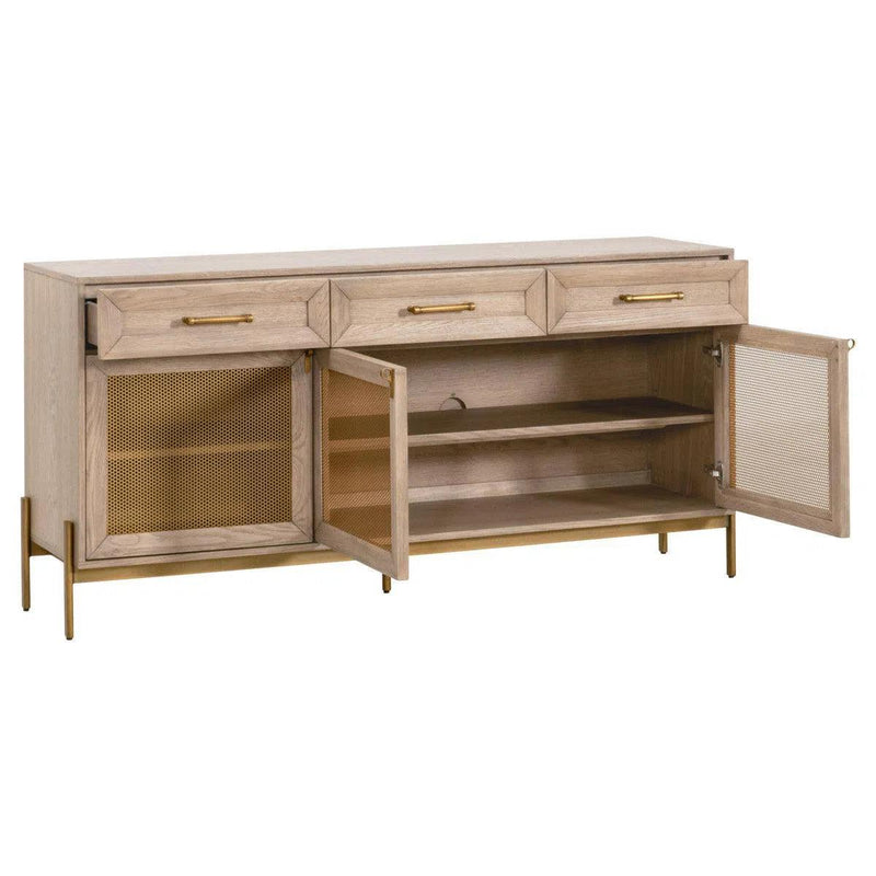 Dwell Media Sideboard Solid Wood Sideboards LOOMLAN By Essentials For Living