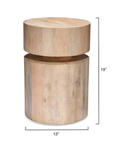 Dylan Round Side Table Side Tables LOOMLAN By Jamie Young