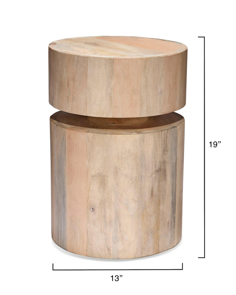 Dylan Round Side Table Side Tables LOOMLAN By Jamie Young