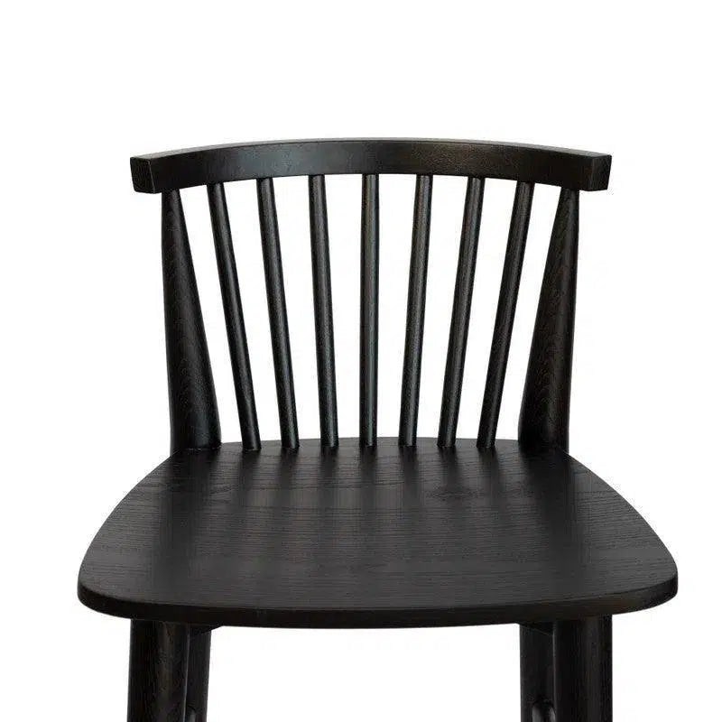 Easton Counter Stool - Black Counter Stools LOOMLAN By LH Imports