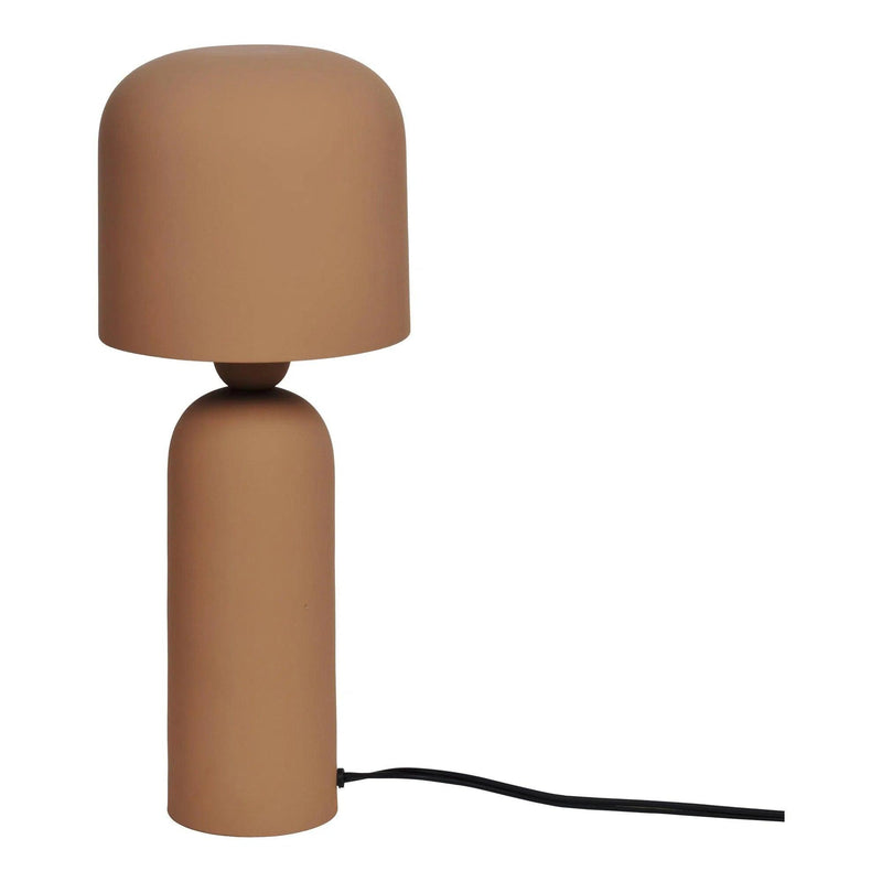 Echo Iron Brown Lamp Table Lamps LOOMLAN By Moe's Home