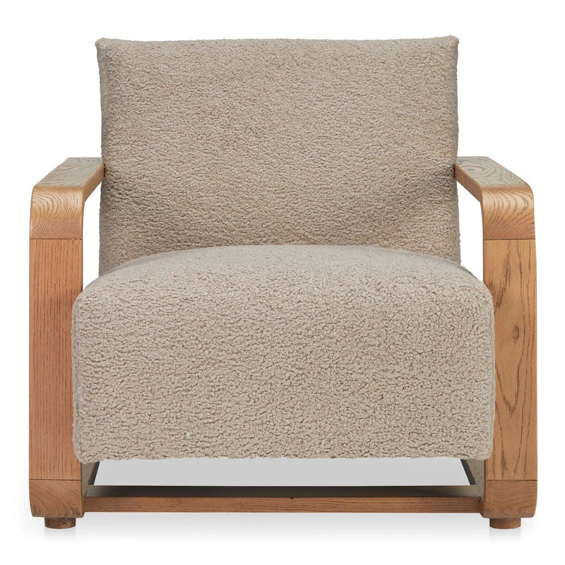 Eckersley Polyester Upholstered Lounge Armchair Lounge Chairs LOOMLAN By Moe's Home