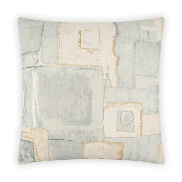 Ecomille Haze Grey Throw Pillow With Insert Throw Pillows LOOMLAN By D.V. Kap