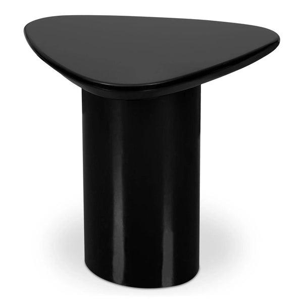 Edem Mdf Black Geometric Accent Table Side Tables LOOMLAN By Moe's Home