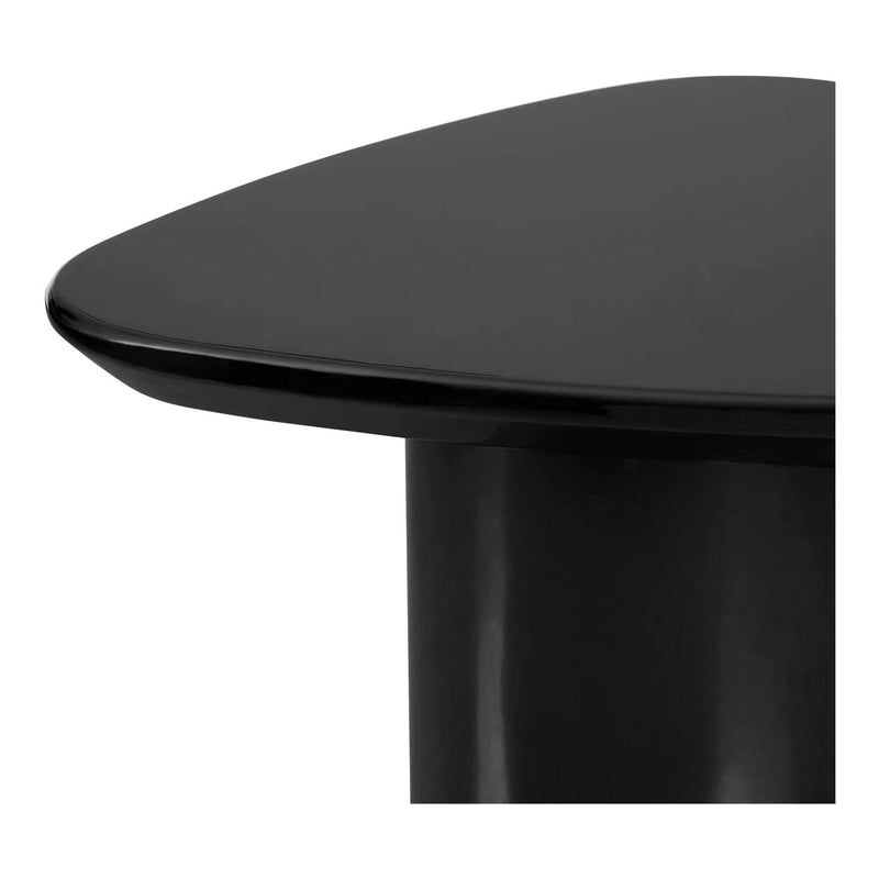 Edem Mdf Black Geometric Accent Table Side Tables LOOMLAN By Moe's Home