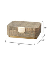 Eden Raffia Decorative Box