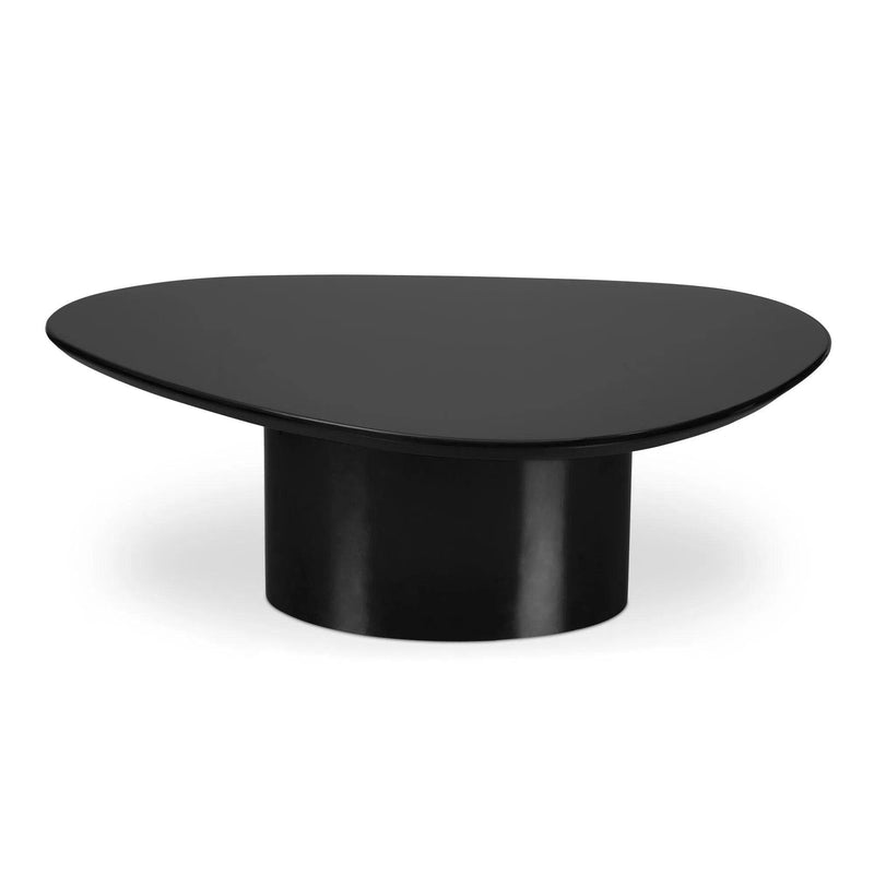 Eden Mdf Black Geometric Coffee Table Coffee Tables LOOMLAN By Moe's Home