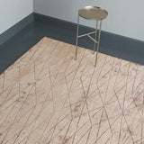 Edge Wine Solid Handmade Area Rug By Linie Design Area Rugs LOOMLAN By Linie Design