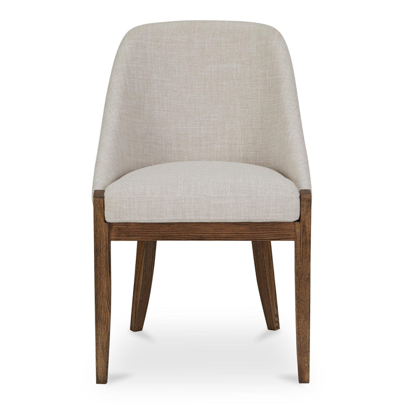 Edward Wood Armless Dining Chair Dining Chairs LOOMLAN By Moe's Home