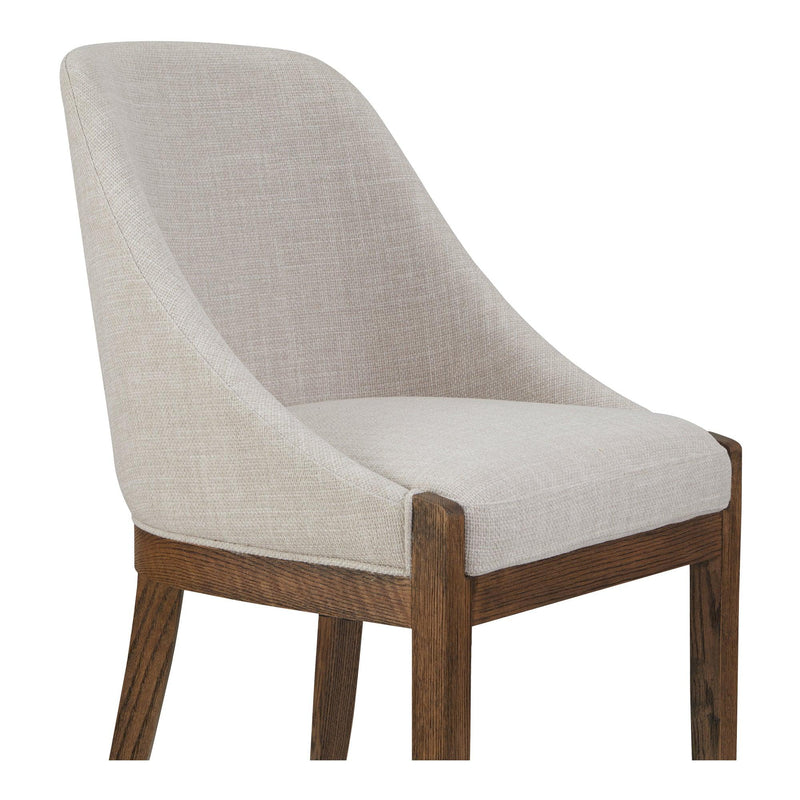Edward Wood Armless Dining Chair Dining Chairs LOOMLAN By Moe's Home