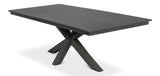 Eich Tulip Wood Base Grey Rectangular Dining Table Dining Tables LOOMLAN By Sarreid