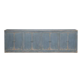 Eight Is Enough Extra Wide Sideboard Blue Grey Sideboards LOOMLAN By Sarreid