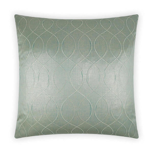 Elation Mineral Grey Throw Pillow With Insert Throw Pillows LOOMLAN By D.V. Kap