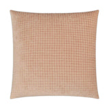 Electric Blush Brown Throw Pillow With Insert Throw Pillows LOOMLAN By D.V. Kap