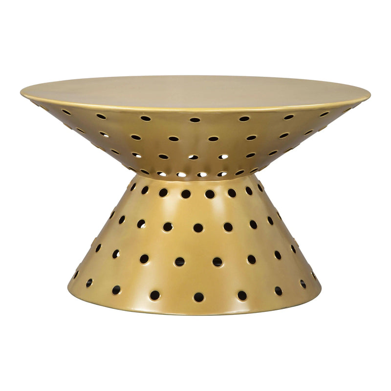 Electron Coffee Table Gold Coffee Tables LOOMLAN By Zuo Modern