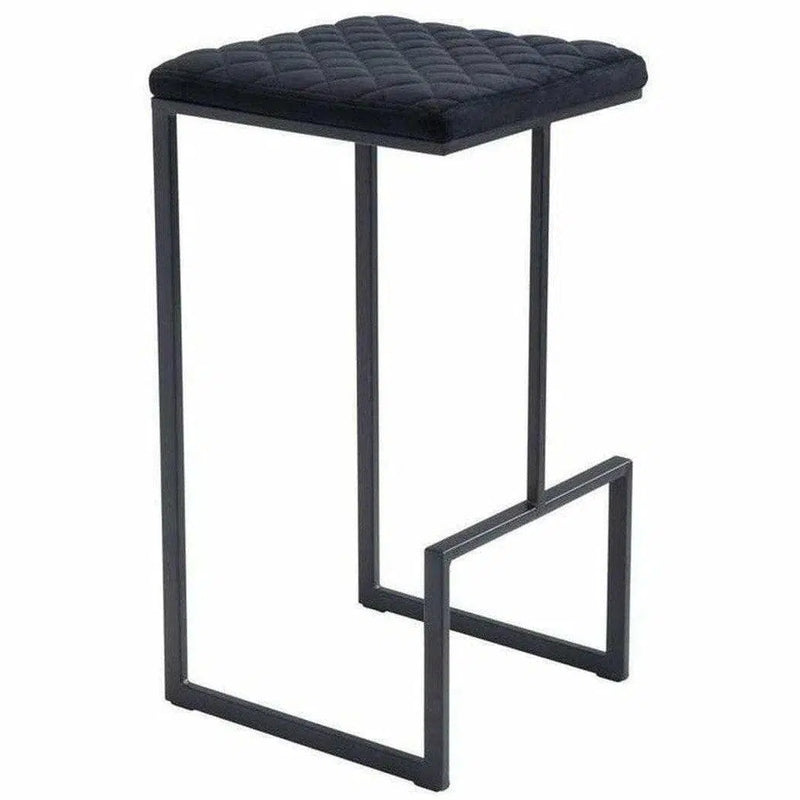 Element Barstool Black Bar Stools LOOMLAN By Zuo Modern