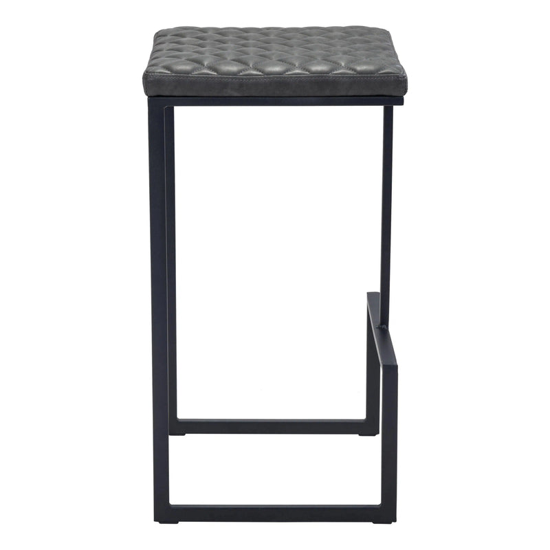 Element Barstool Gray Bar Stools LOOMLAN By Zuo Modern