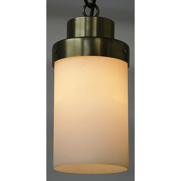 Eleonore Metal and Glass Pendant With Brass Finish Pendants LOOMLAN By Noir