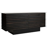 Elevation Sideboard, Ebony Walnut with Steel Sideboards LOOMLAN By Noir