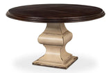 Elias Round Dining Table for 6 People Dining Tables LOOMLAN By Sarreid