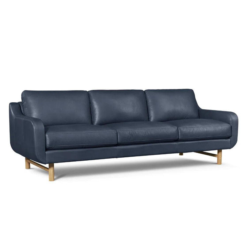 Elise Full Aniline Leather Sofa Handcrafted for Sustainability and Luxury Sofas & Loveseats LOOMLAN By One For Victory