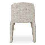 Ella Polyester Upholstered Armless Dining Chair Dining Chairs LOOMLAN By Moe's Home