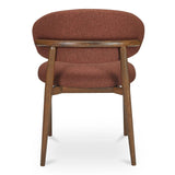 Ellie Wood Frame Armless Dining Chair Dining Chairs LOOMLAN By Moe's Home