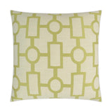 Ellington Green Throw Pillow With Insert Throw Pillows LOOMLAN By D.V. Kap