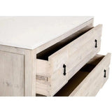 Emerie Entry Cabinet White Wash Pine White Quartz Accent Cabinets LOOMLAN By Essentials For Living