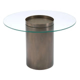 Emi Coffee Table Antique Gold Coffee Tables LOOMLAN By Zuo Modern