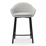 Emily Polyester Upholstered Counter Stool Counter Stools LOOMLAN By Moe's Home