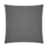 Emmorton Charcoal Geometric Grey Large Throw Pillow With Insert Throw Pillows LOOMLAN By D.V. Kap