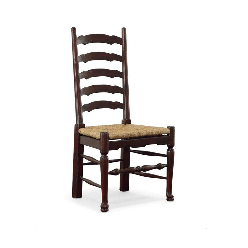 English Country Ladderback Side Chair Set of 2 Dining Chairs LOOMLAN By Furniture Classics