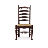 English Country Ladderback Side Chair Set of 2 Dining Chairs LOOMLAN By Furniture Classics