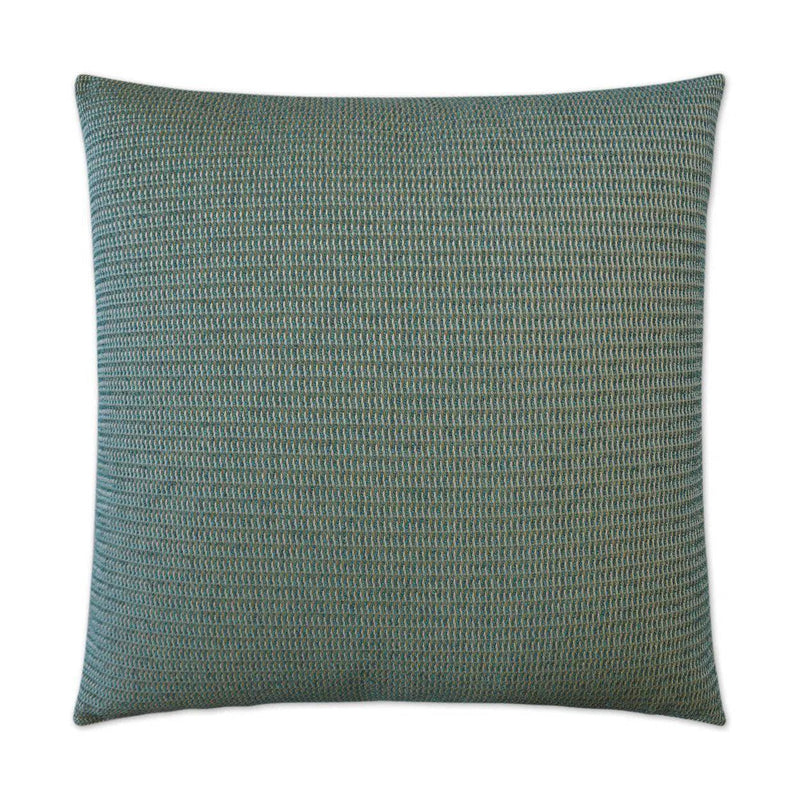 Entwine Lagoon Green Throw Pillow With Insert Throw Pillows LOOMLAN By D.V. Kap