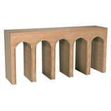 Enzo Console, White Oak Console Tables LOOMLAN By Noir