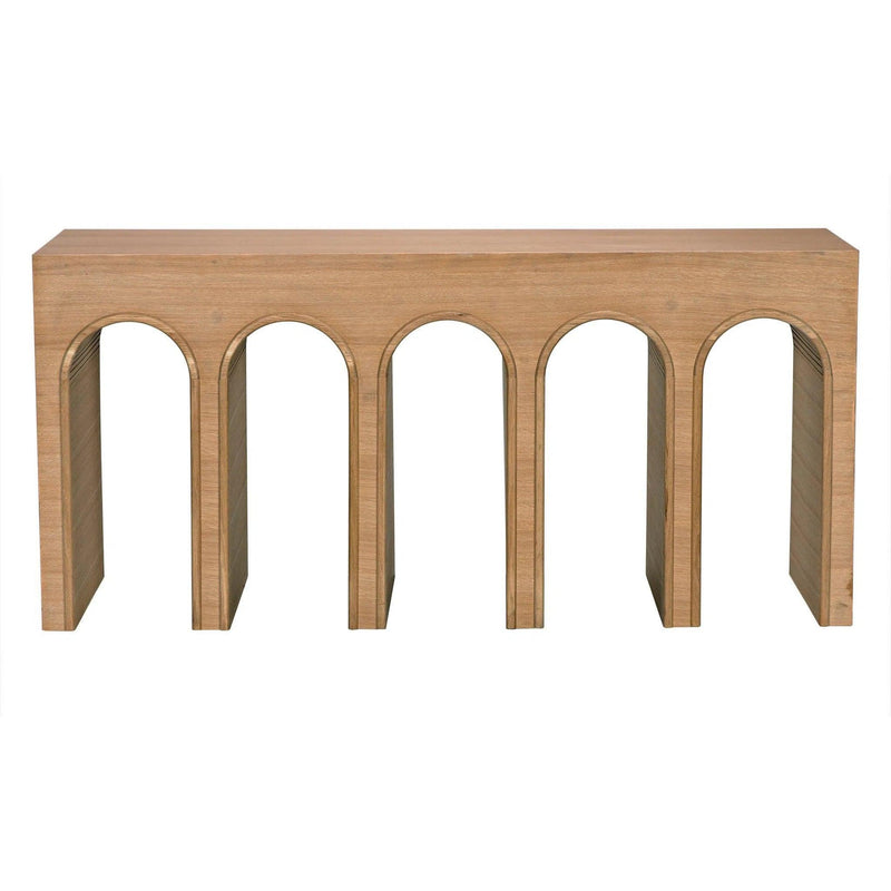 Enzo Console, White Oak Console Tables LOOMLAN By Noir