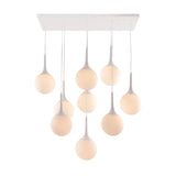 Epsilon Ceiling Lamp White Pendants LOOMLAN By Zuo Modern