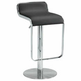 Equino Barstool Black Bar Stools LOOMLAN By Zuo Modern