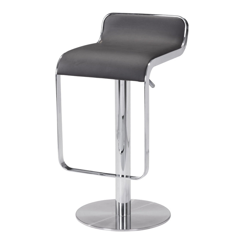 Equino Barstool Espresso Bar Stools LOOMLAN By Zuo Modern