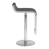 Equino Barstool Espresso Bar Stools LOOMLAN By Zuo Modern