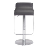 Equino Barstool Espresso Bar Stools LOOMLAN By Zuo Modern