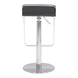 Equino Barstool Espresso Bar Stools LOOMLAN By Zuo Modern