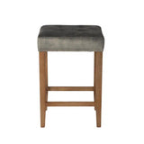 Espresso Counter Stool Counter Stools LOOMLAN By LH Imports