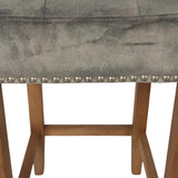 Espresso Counter Stool Counter Stools LOOMLAN By LH Imports