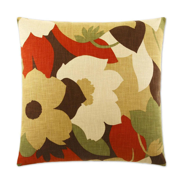 Esprit Harvest Multi Color Throw Pillow With Insert Throw Pillows LOOMLAN By D.V. Kap