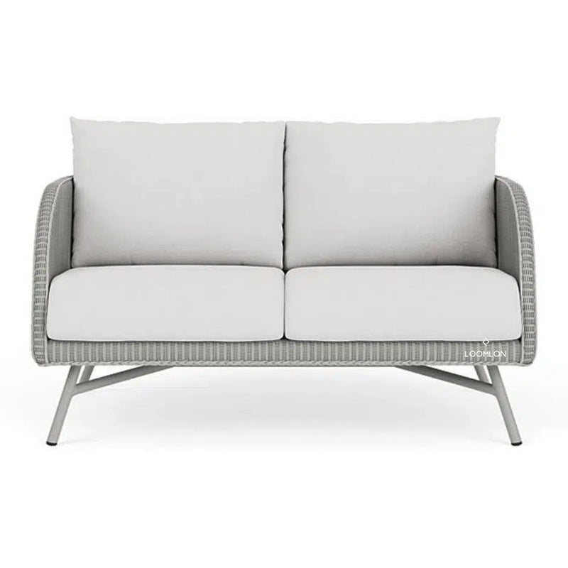 Essence Loveseat All Weather Wicker Furniture Lloyd Flanders Outdoor Sofas & Loveseats LOOMLAN By Lloyd Flanders