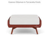 Essence Ottoman All Weather Wicker Furniture Lloyd Flanders Outdoor Ottomans LOOMLAN By Lloyd Flanders