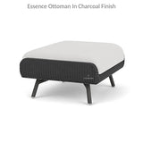 Essence Ottoman All Weather Wicker Furniture Lloyd Flanders Outdoor Ottomans LOOMLAN By Lloyd Flanders